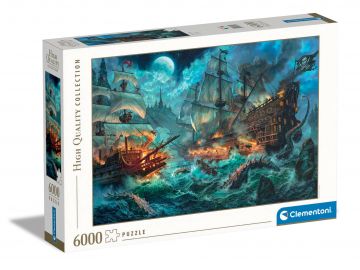 The Pirates Battle - 6000 pc puzzle